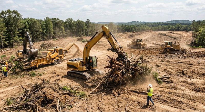 Commercial Lot Clearing in Marietta, GA