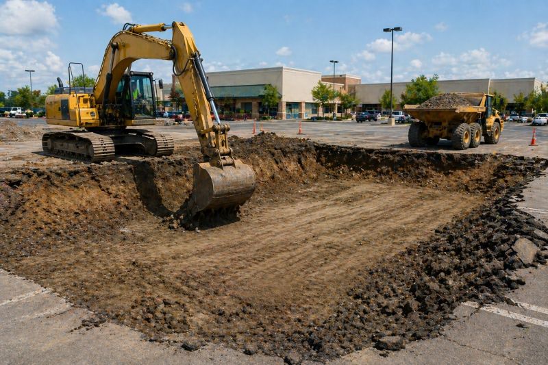 Parking Lot Gravel Repair in Heber City, UT