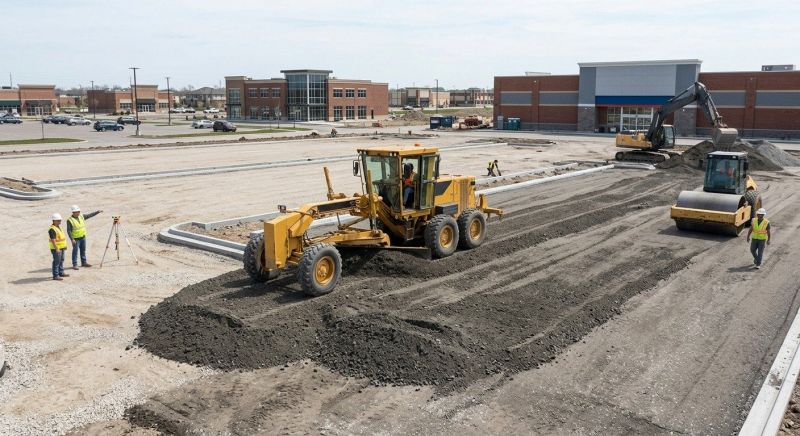 Parking Lot Gravel Repair in Buford, GA