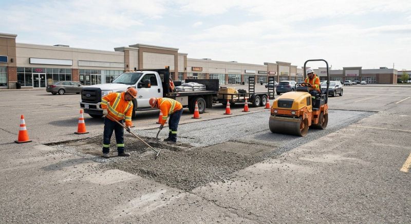 Parking Lot Leveling in Provo, UT